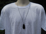 Shungite Drop Pendant- Imported Pendant from Karelia, Russia