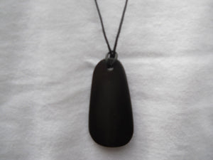 Shungite Drop Pendant- Imported Pendant from Karelia, Russia